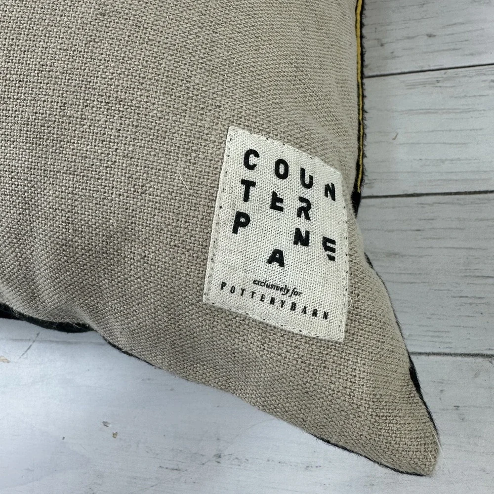 Pottery‎ Barn X Counterpane Studio Pauline Boyd Night Storm Pillow 26x16